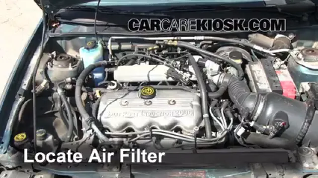 1997 Mercury Tracer LS 2.0L 4 Cyl. Sedan Filtro de aire (motor) Cambio